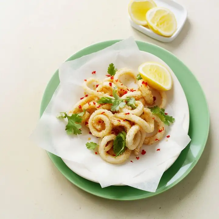 Plain Squid Rings (1kg) Frozen