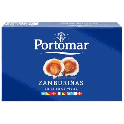 Gourmet Gallcian Scallops (Zamburinas) 113g | Buy Online UK