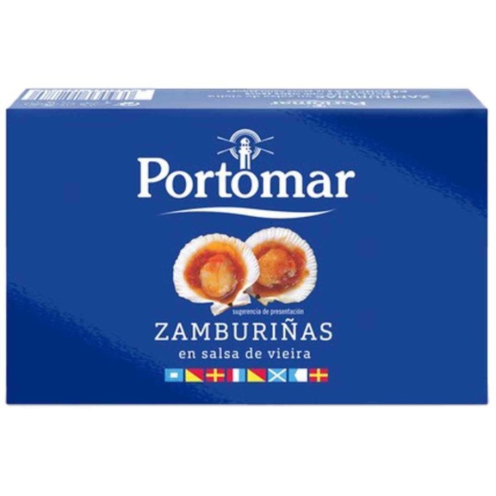Gourmet Gallcian Scallops (Zamburinas) 113g | Buy Online UK