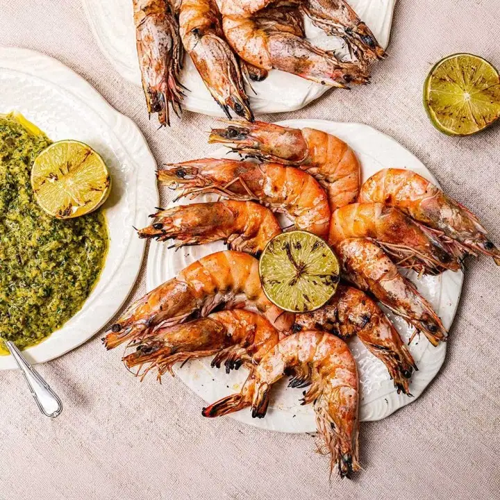 Whole Raw Shrimps 10/20 (2kg) (Frozen)