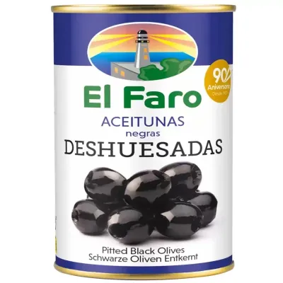 Pitted Black Manzanilla Olives (350g) | Buy Online UK