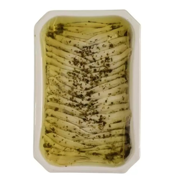 Boquerones, White Anchovies in Olive Oil, Garlic and Parsley, 850g - Shop Spanish Food Online -Gourmet At Home| Buy Online UK