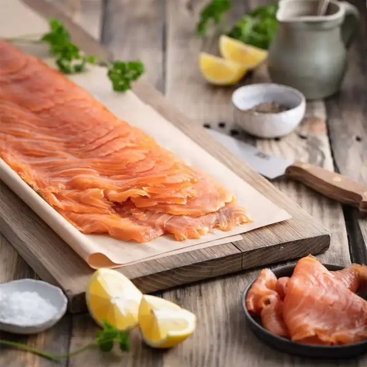 Smoked Salmon, Long Cut (400g)
