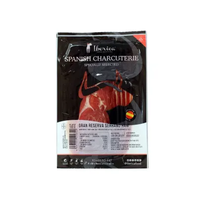 Sliced Serrano Ham, 100g