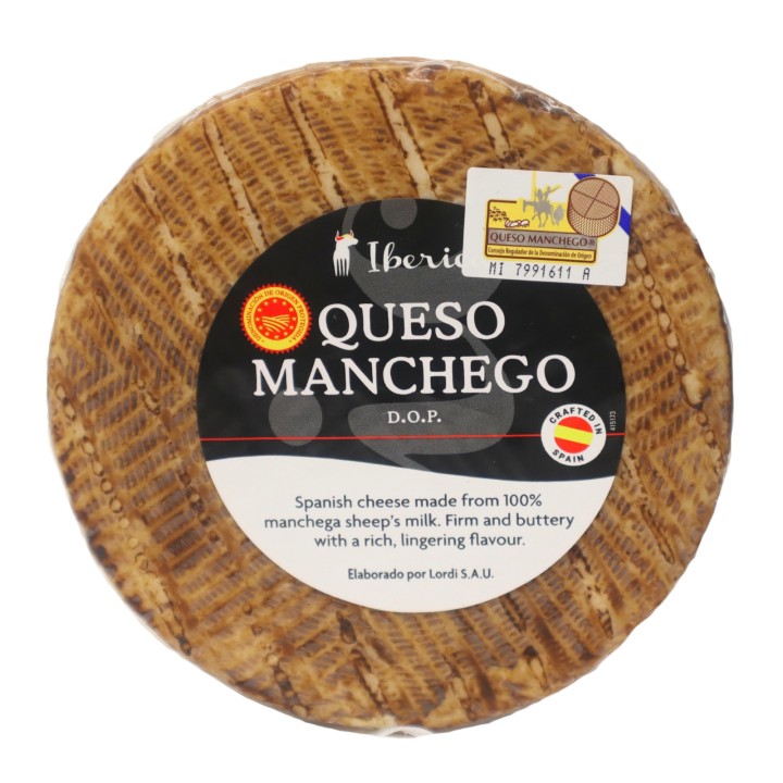 Aged Semi-Cured Spanish Manchego Cheese D.O.P  | ±1KG | (Price per KG)
