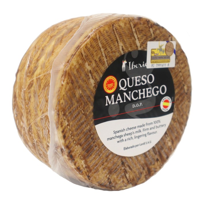 Aged Semi-Cured Spanish Manchego Cheese D.O.P  | ±1KG | (Price per KG)