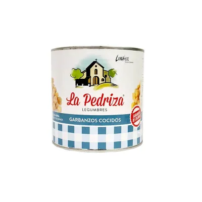 Precooked Garbanzos, Large Chick Peas, 2.5Kg Catering Size Tin