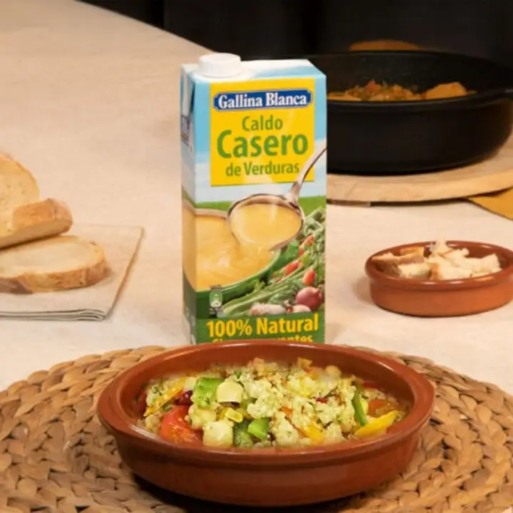 Vegetable stock, 1L, Gallina Blanca Broth