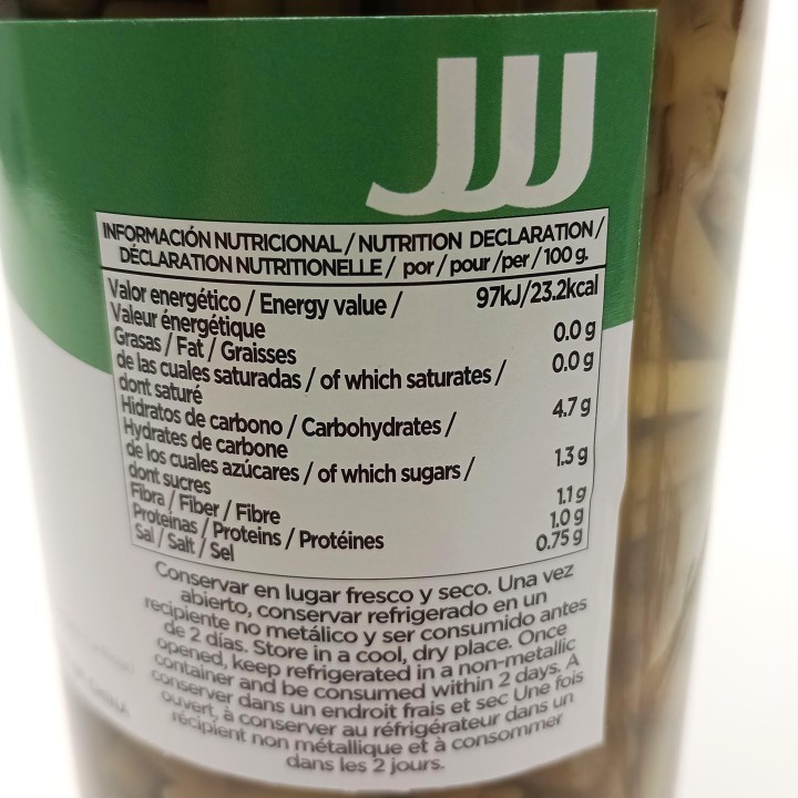 Green Garlic, Ajos tiernos, 600g jar