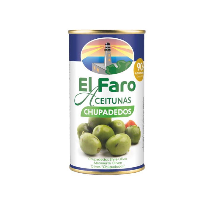 Green Marinated Olives, Chupadedos, 350g