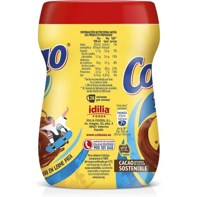 Cola Cao Turbo, side