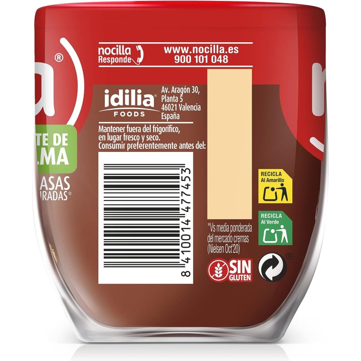 Nocilla, hazelnut and chocolate spread, 180g