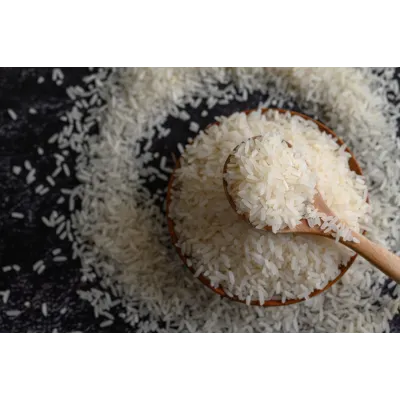Vaporised White Round Paella Rice, 1kg, plastic bag