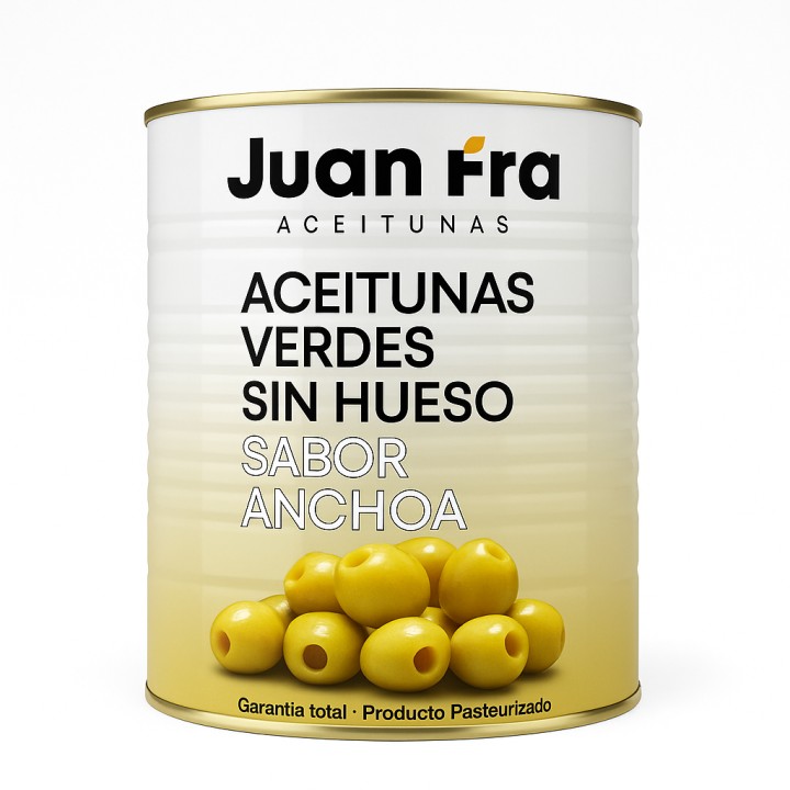 Pitted Green Gordal Olives, 60/70, 8.5KG Catering Size Tin