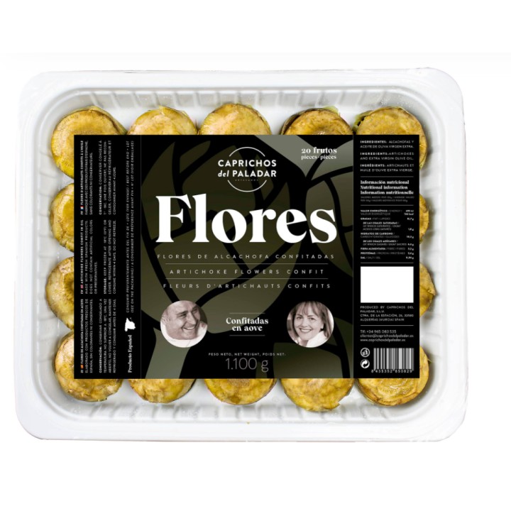 Artichoke Flower Confit in Extra Virgin Olive Oil 20P
