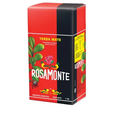 Yerba Mate, Rosamonte, Loose Leaf Tea With Stem, 1kg
