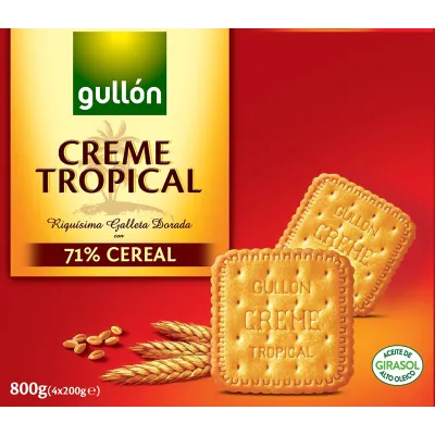 Gullon - Creme Tropical Biscuit, 800g