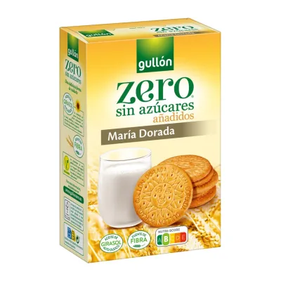 Gullón Zero María Dorada Classic Spanish Biscuits Sugar Free - 400g