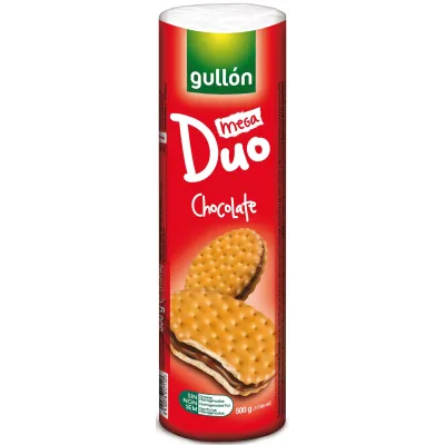 Gullón Mega Duo Chocolate Biscuits – 500g