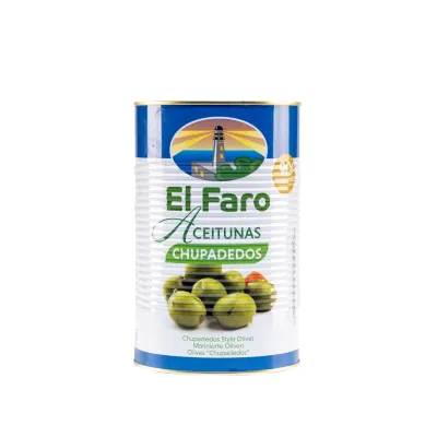 Green Marinated Olives, Chupadedos, 2500g