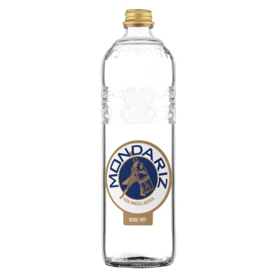 Mondariz Natural Mineral Water – 750ml Glass Bottle