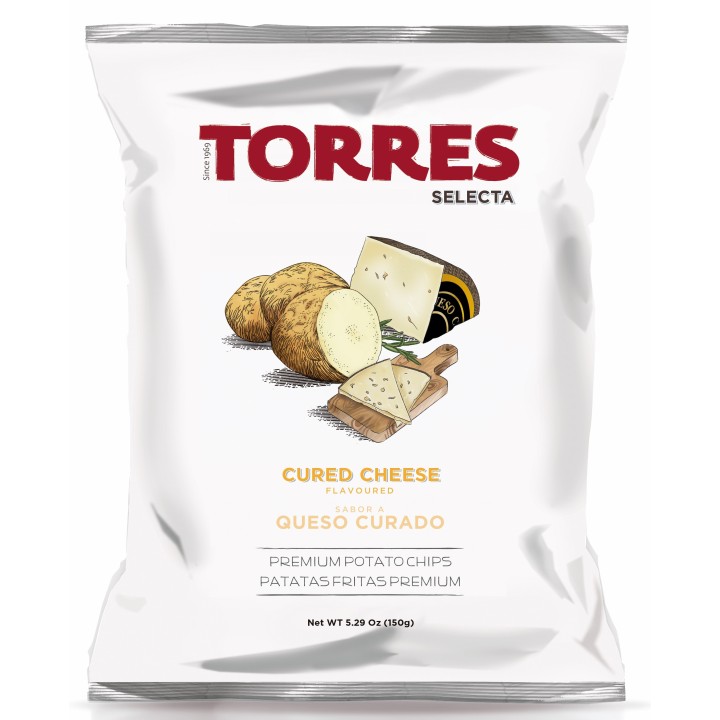 Torres Cured Cheese Crisps, 150g