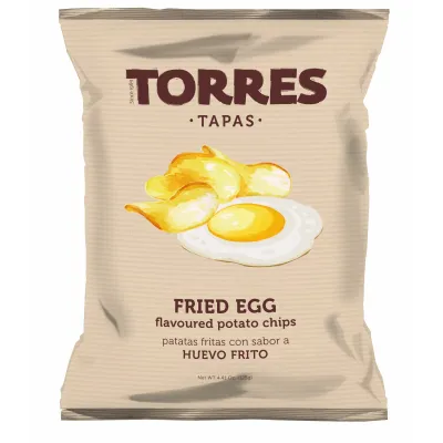 Torres Fried Egg Flavour Crisps, 125g