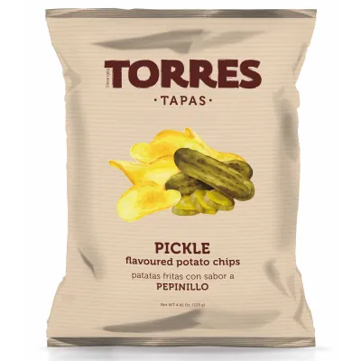 Torres Pickle Flavour Crisps, 125g