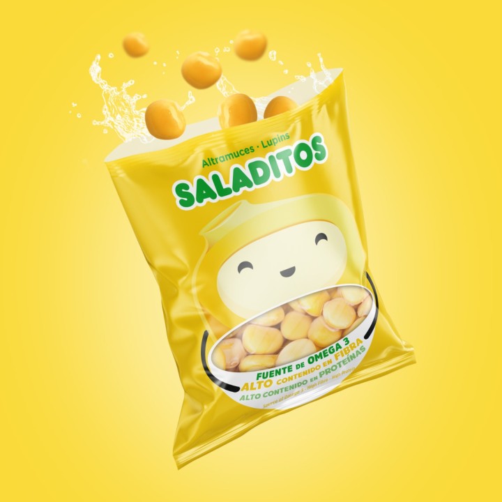 Saladitos Altramuces Spanish Lupin Beans, 65g