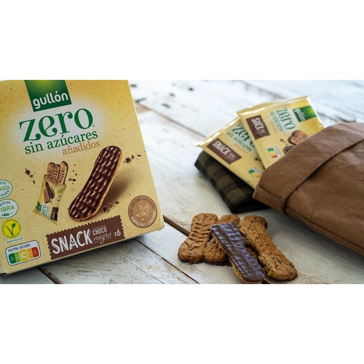Sugar Free Dark chocolate Cereal Bar with Sweetner, Gullon, 150g