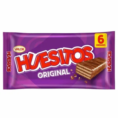 Original Huesitos Crispy Wafer Bar, 6 x 20g pack