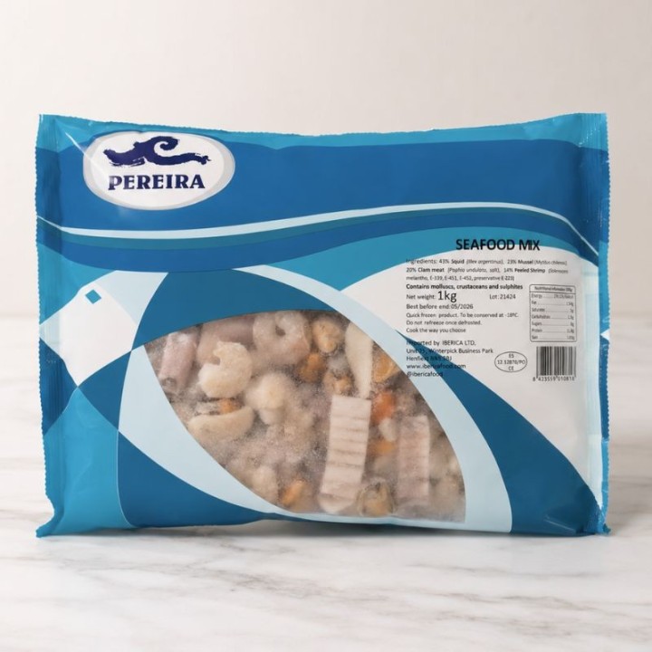 Premium Seafood Paella Mix (Frozen) (1kg)