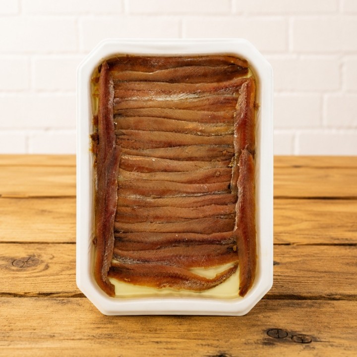 Cantabrian Anchovy Fillets in Sunflower Oil 80g