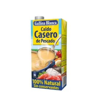 (B.BEF 24/04)  Fish Stock Broth, 1L, Gallina Blanca Broth