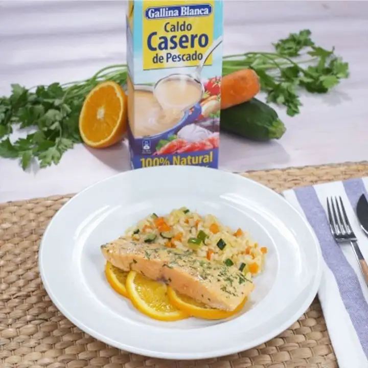 (B.BEF 24/04)  Fish Stock Broth, 1L, Gallina Blanca Broth