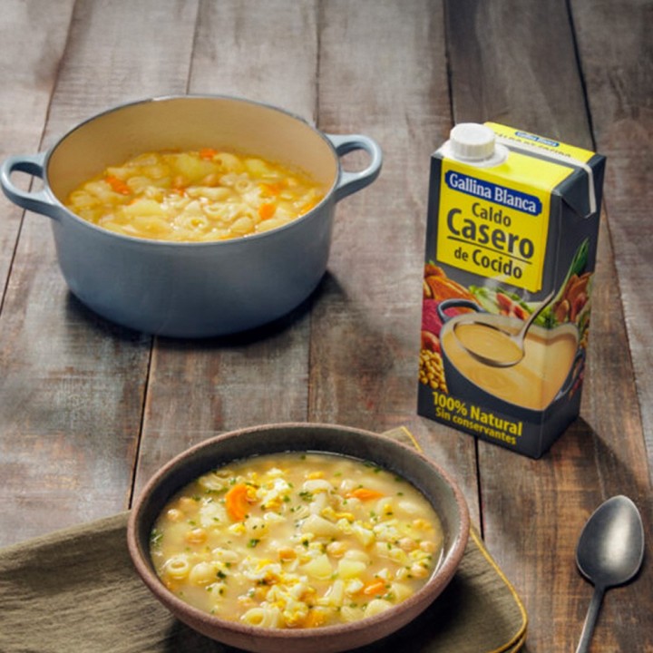 Cocido Stock Broth, 1L, Gallina Blanca Broth