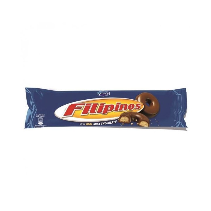 Filipinos Milk Chocolate Biscuits (120g)