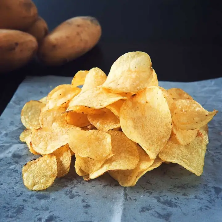 Traditional Potato Crisps Fried in Olive Oil (200g)