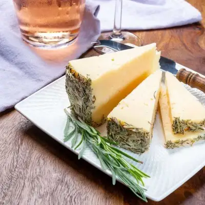 Rosemary Manchego Cheese ( 250 g Wedges)