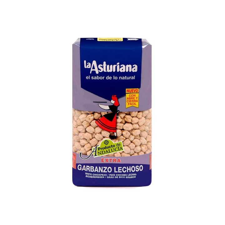 Dry Chickpeas "Garbanzos", La Asturiana (500g)