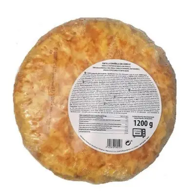 Spanish Omelette with Onion (1.2kg) Frozen