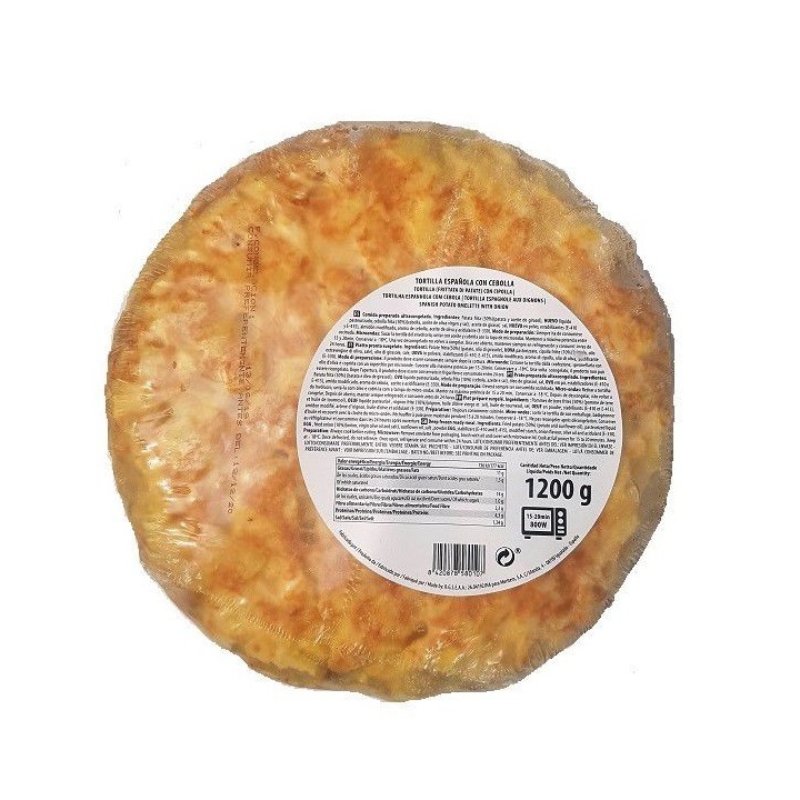 Spanish Omelette with Onion (1.2kg) Frozen