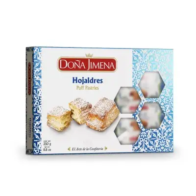 Mini Hojaldres, Puff pastries (250g) - Dona Jimena