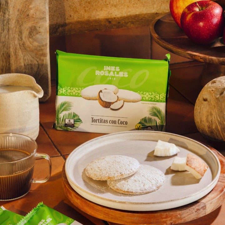 Tortitas nevadas con Coco | Ines Rosales (Biscuits) (120g)