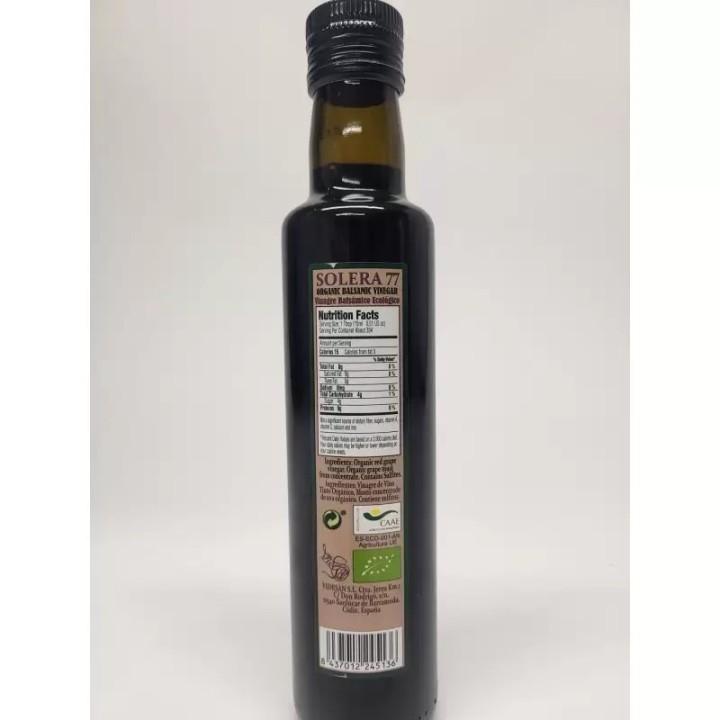 Buy Organic Balsamic Vinegar, 250ml – online from ibericaspanishfood.co.uk | Buy Online UK