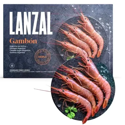 Whole Raw Shrimps with Head &amp; Shell On 10-20, FROZEN, 2Kg | Buy Online UK