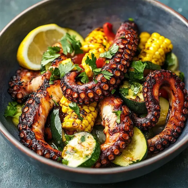 Octopus Tentacles Cooked, T8 (±125g each), 1.5kg Tray - Frozen